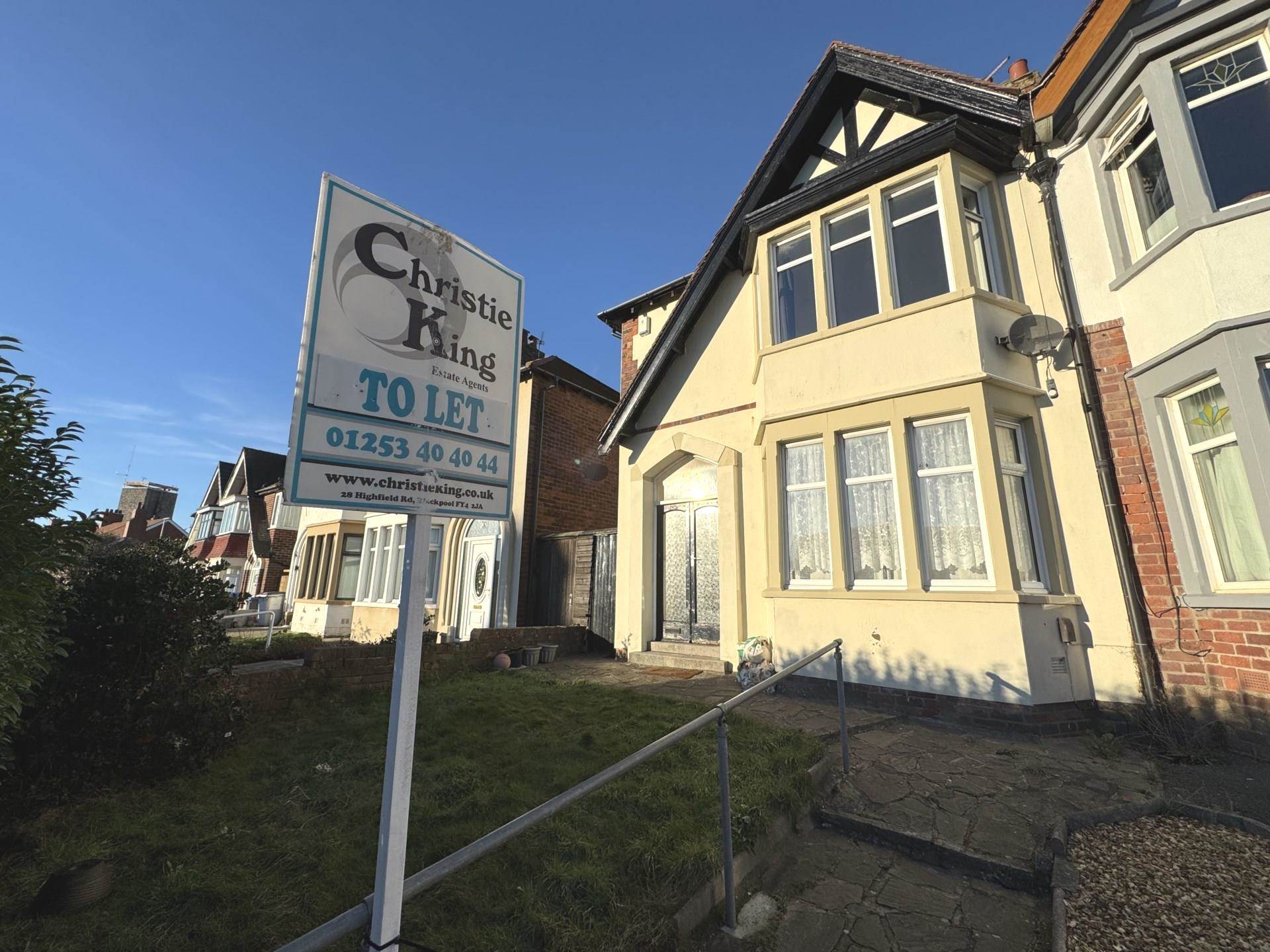 3 bed Semi Detached for rent in Blackpool. From Christie King Estate Agents