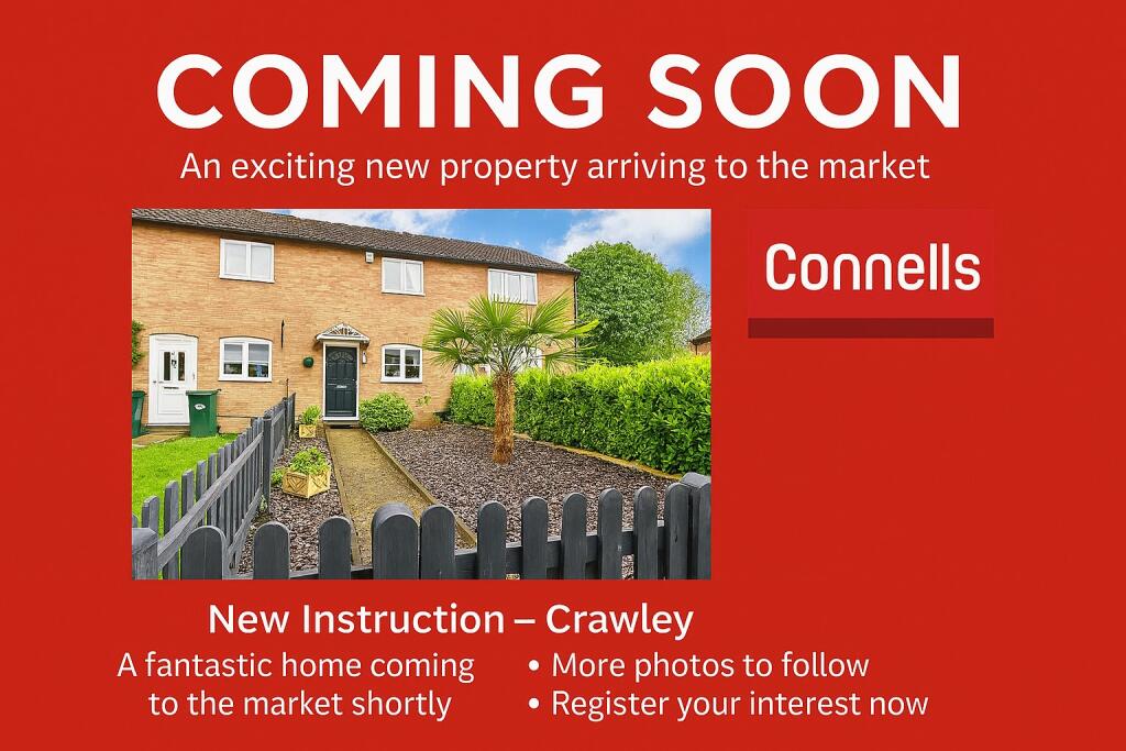 2 bed Mid Terraced House for rent in Crawley. From Connells - Crawley