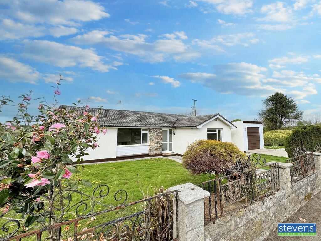 3 bed Detached bungalow for rent in Northlew. From Stevens Estate Agents - Okehampton