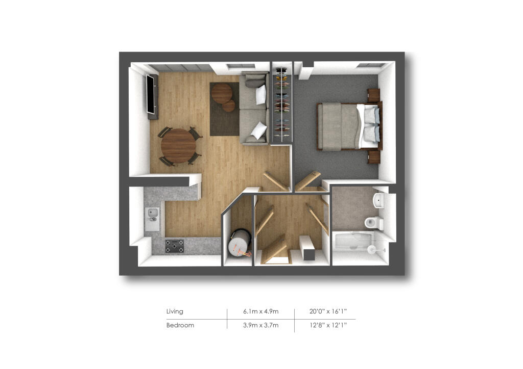 1 bed 1st Floor Flat for rent in Redhill. From Leaders Lettings - Redhill