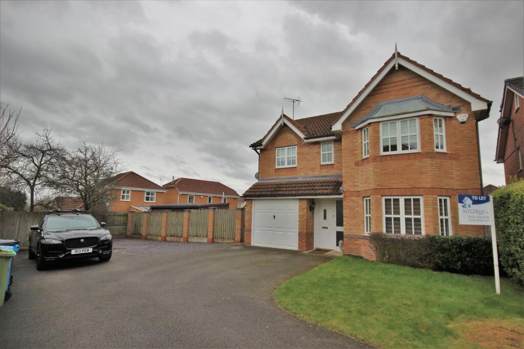 4 bed Detached for rent in Widnes. From Myler Estates - Widnes