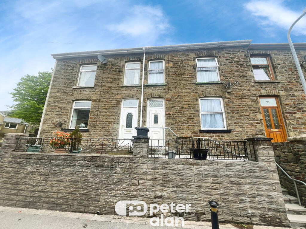 3 bed Mid Terraced House for rent in Blaengwynfi. From Peter Alan - Maesteg