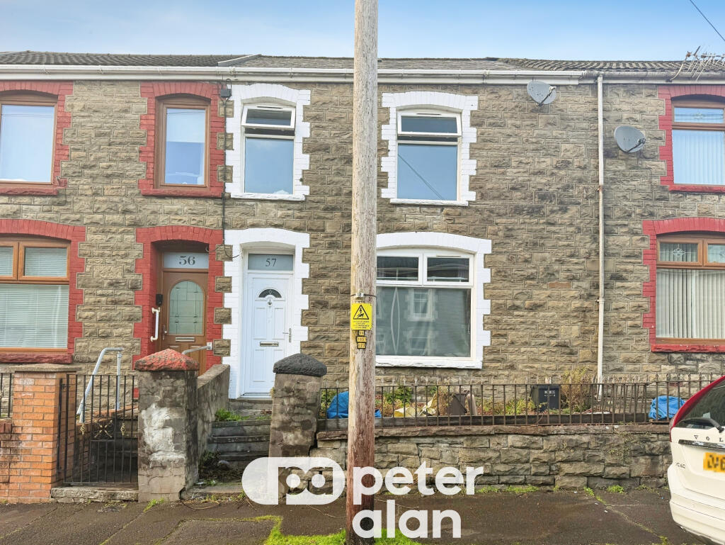 3 bed Mid Terraced House for rent in Maesteg. From Peter Alan - Maesteg