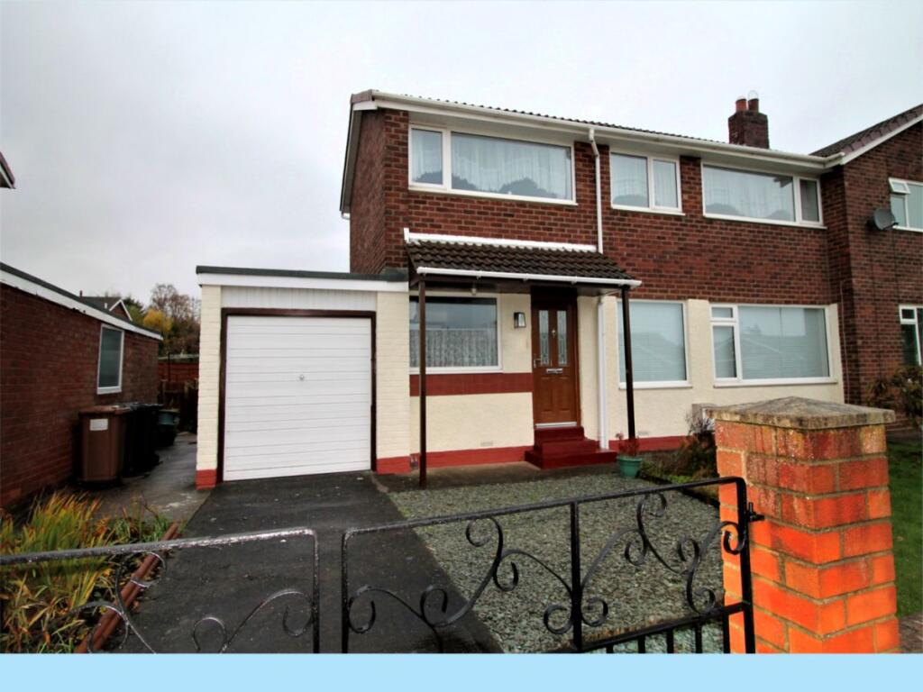 3 bed Semi Detached for rent in Bournmoor. From Riverside Residential Property Services - Washington
