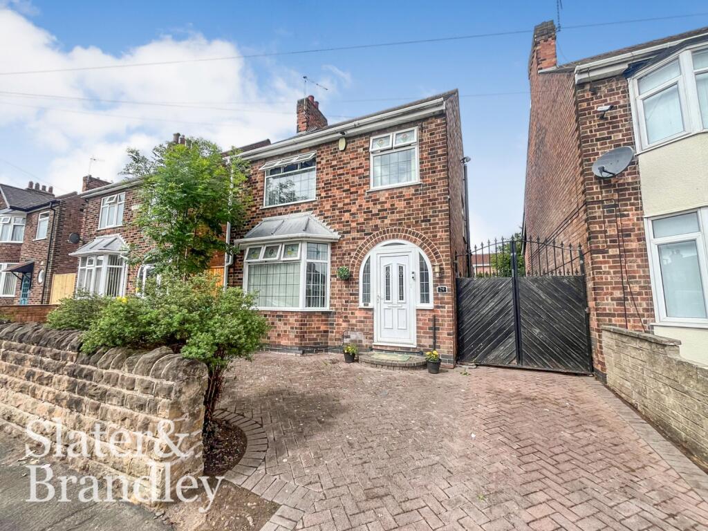 3 bed Semi Detached for rent in Nottingham. From Slater and Brandley - Nottingham