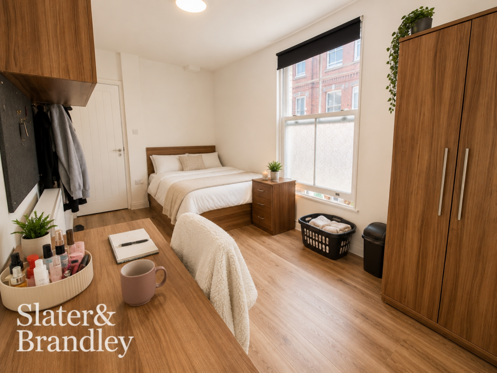 1 bed HMO for rent in Nottingham. From Slater and Brandley - Nottingham