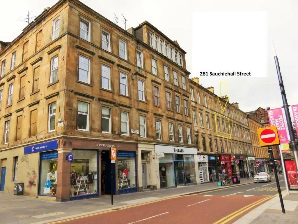 0 bed Studio for rent in Glasgow. From 1st Lets