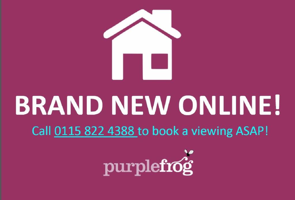 8 bed House Share for rent in Nottingham. From PURPLE FROG ASSET MANAGEMENT LIMITED - Nottingham