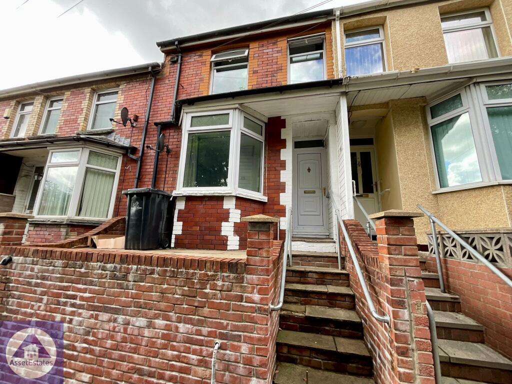 3 bed Mid Terraced House for rent in Abertillery. From Asset Estates - Abertillery