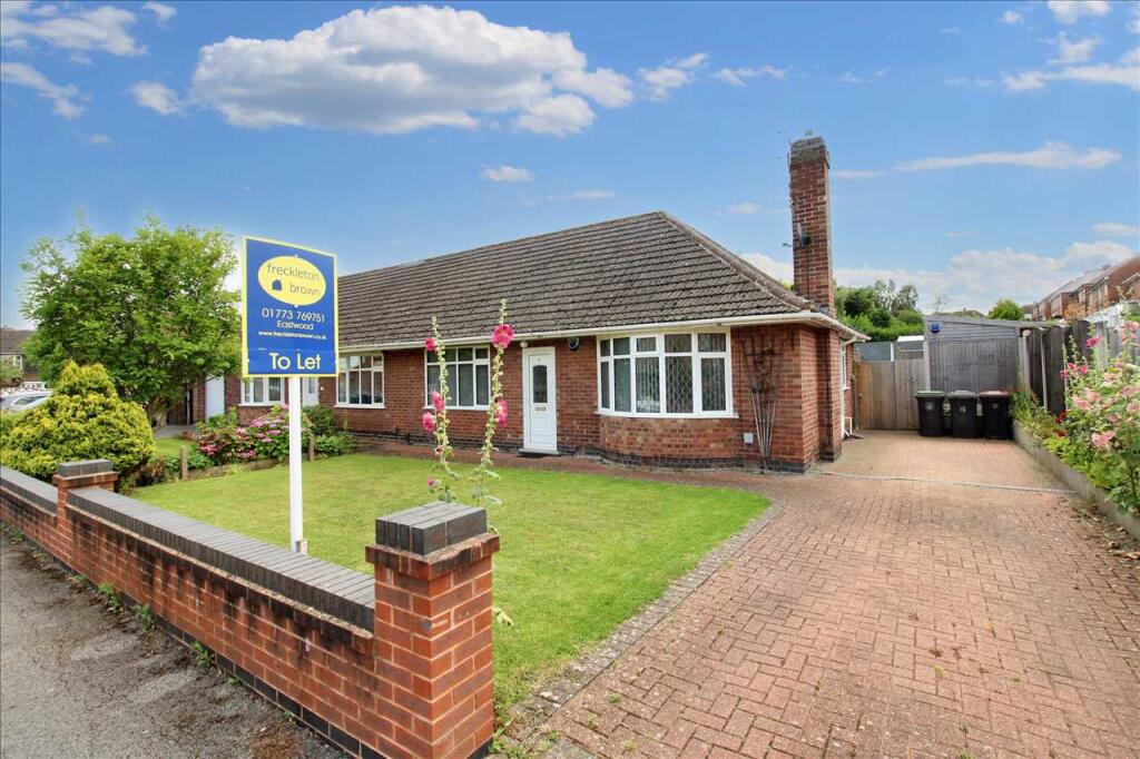 2 bed Semi-detached bungalow for rent in Nottingham. From Freckleton Brown - Eastwood