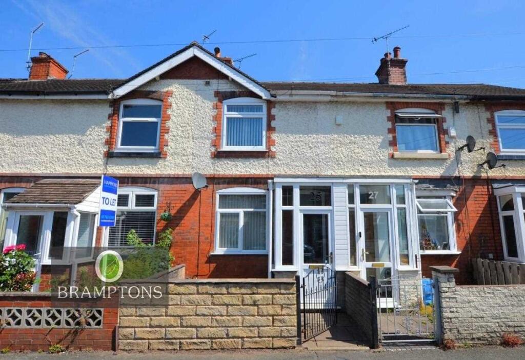 2 bed Mid Terraced House for rent in Newcastle-under-Lyme. From Bramptons - Newcastle-under-Lyme