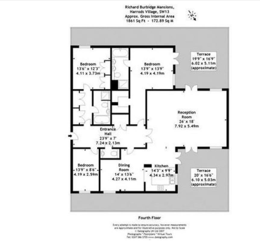 3 bed Penthouse for rent in Barnes. From James Anderson - Barnes - Lettings