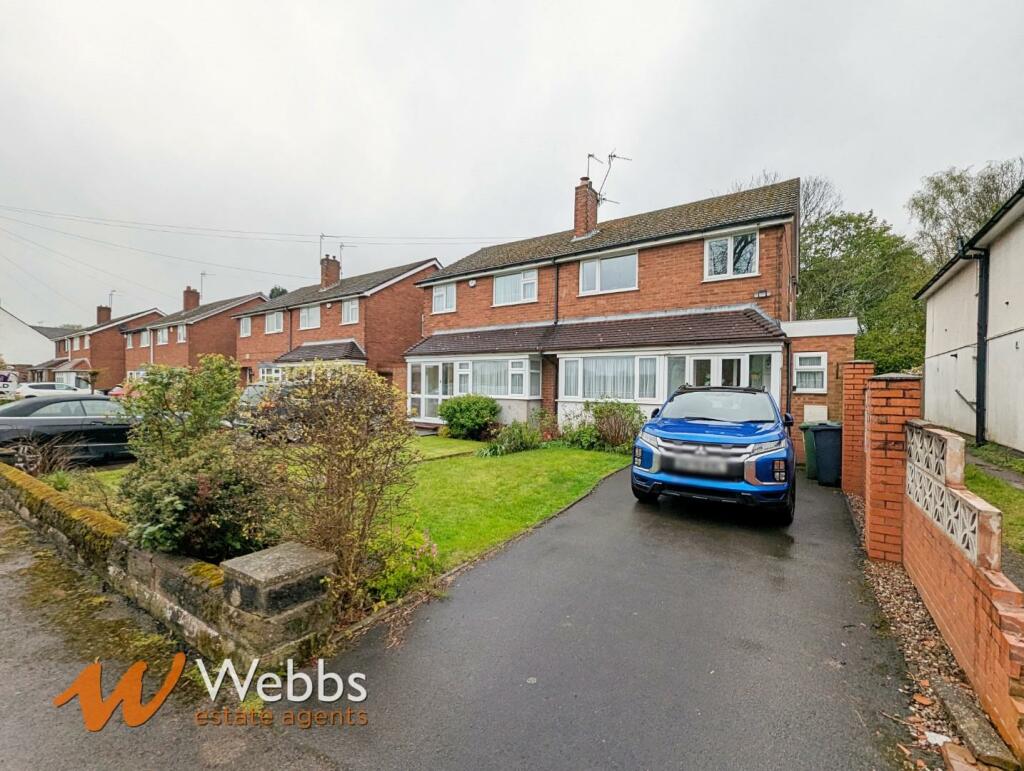 3 bed Semi-Detached House for rent in Walsall. From Webbs Estate Agents - Cannock