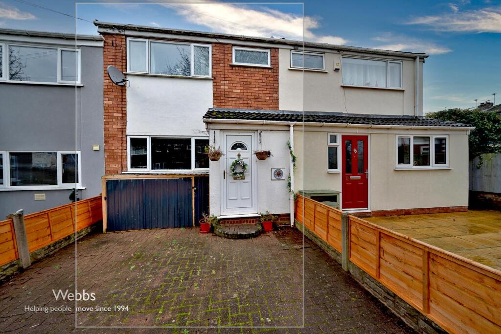 3 bed Mid Terraced House for rent in Cannock. From Webbs Estate Agents - Cannock