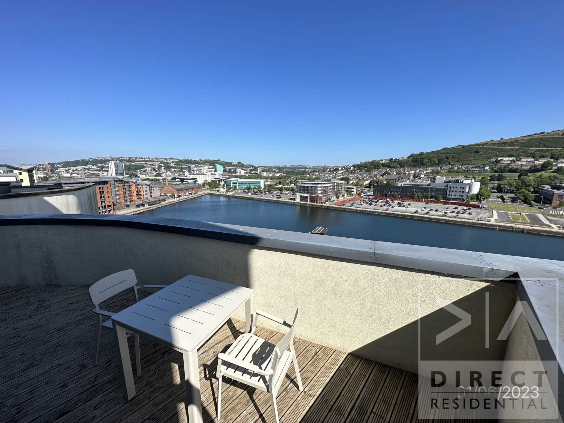 2 bed Penthouse for rent in Swansea. From Direct Residential - Epsom