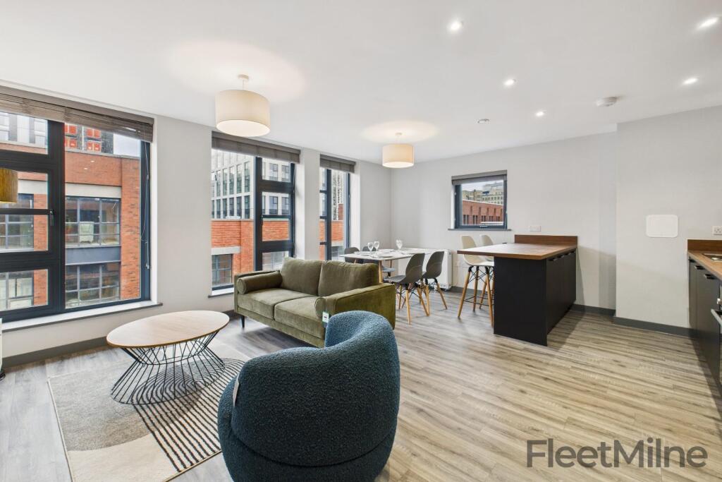 1 bed Penthouse for rent in Birmingham. From FleetMilne - Birmingham