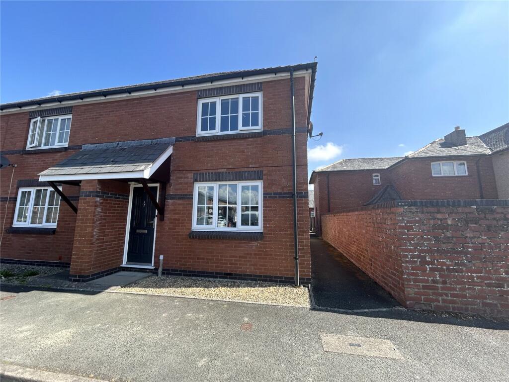 2 bed End of Terrace for rent in Caersws. From Morris Marshall & Poole - Newtown