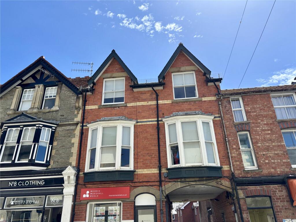 1 bed 1st Floor Flat for rent in Rhayader. From Morris Marshall & Poole - Newtown