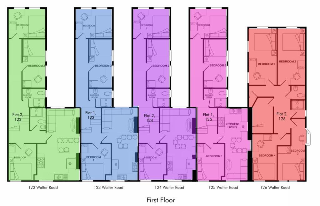 7 bed Detached for rent in Swansea. From Keylet - Cathays