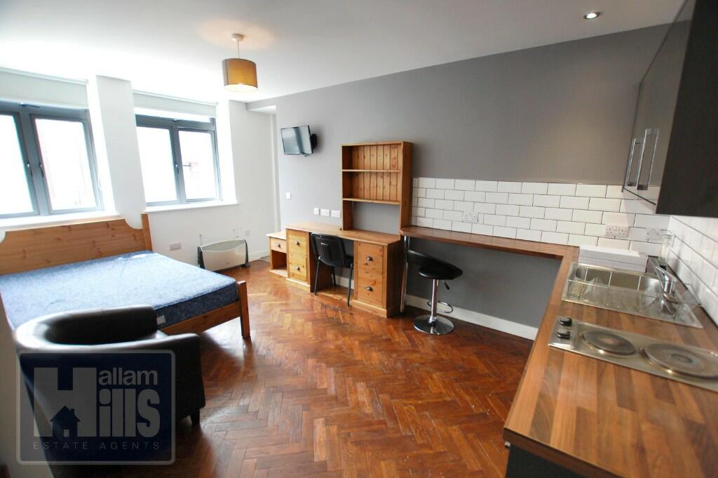 0 bed Studio for rent in Sheffield. From Hallam Hills ltd - Sheffield