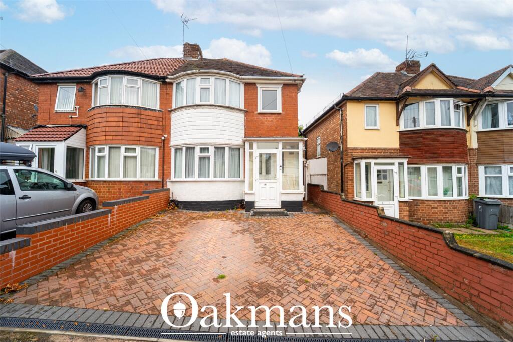 3 bed Semi Detached for rent in Birmingham. From Oakmans Estate Agents - Student Lettings 3 bed Semi Detached for rent in Birmingham. From Oakmans Estate Agents - Student Lettings