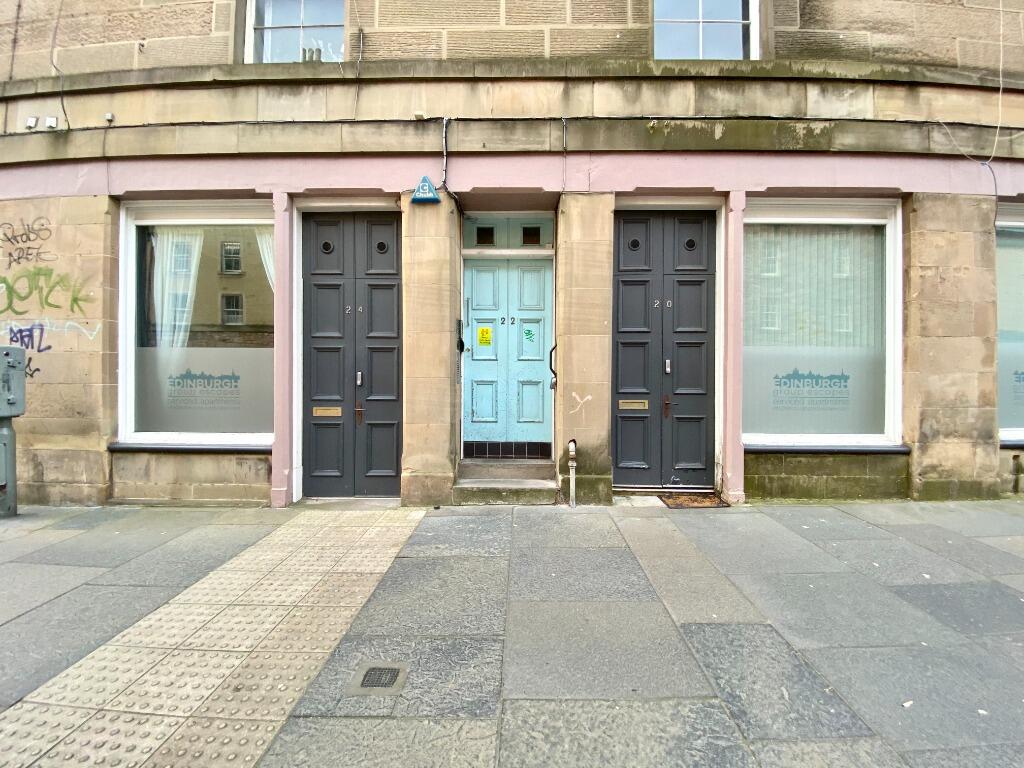 1 bed 1st Floor Flat for rent in Edinburgh. From The Flat Company