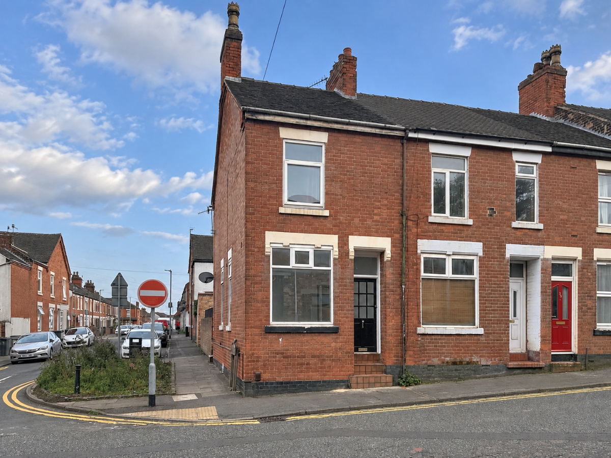 2 bed Mid Terraced House for rent in Brown Edge. From Wards Property Management