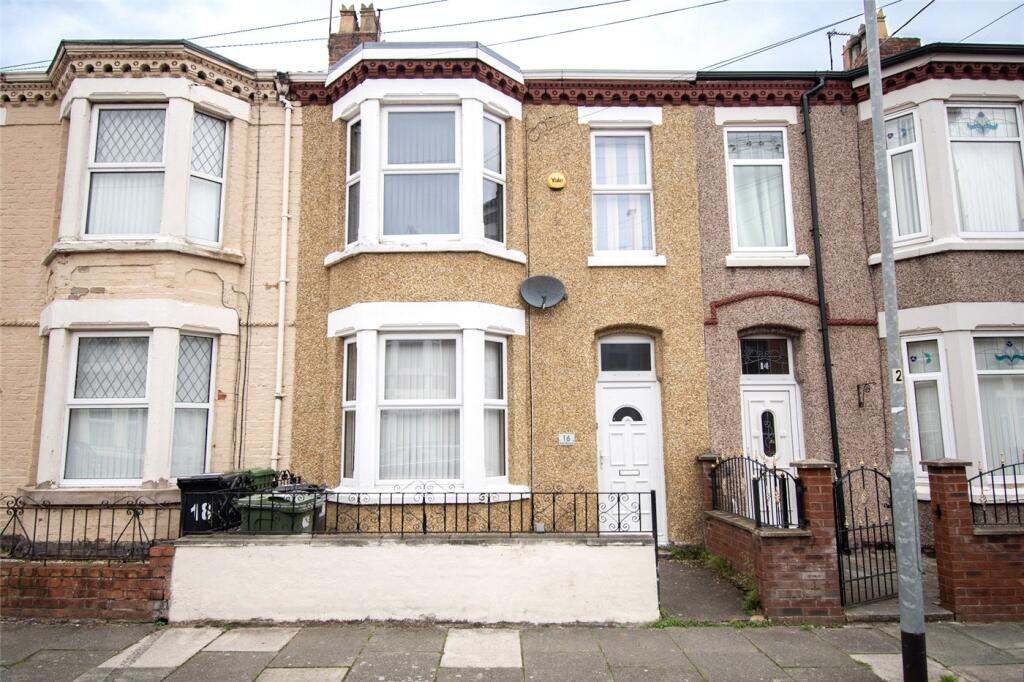 3 bed Mid Terraced House for rent in Birkenhead. From Karl Tatler Estate Agents - Heswall