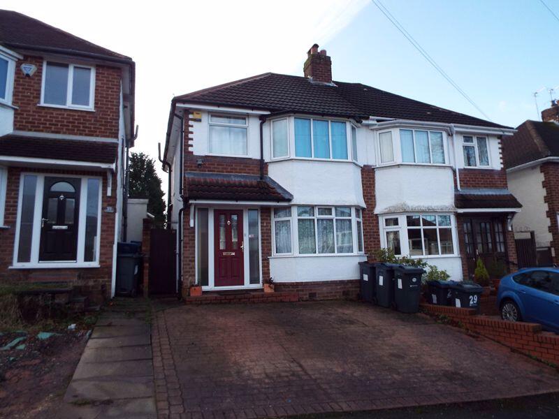 3 bed Semi Detached for rent in Birmingham. From Amber Court Lettings - Selly Oak