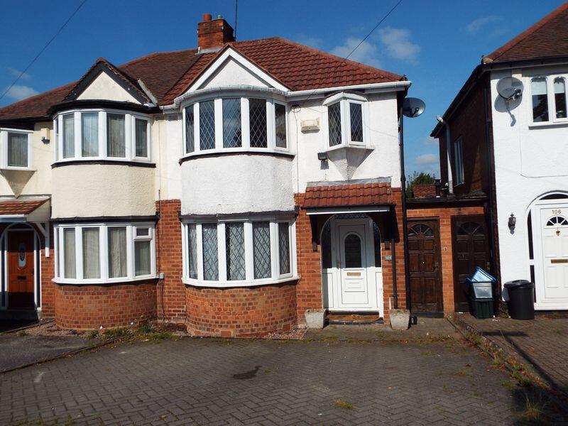 3 bed Semi Detached for rent in Birmingham. From Amber Court Lettings - Selly Oak