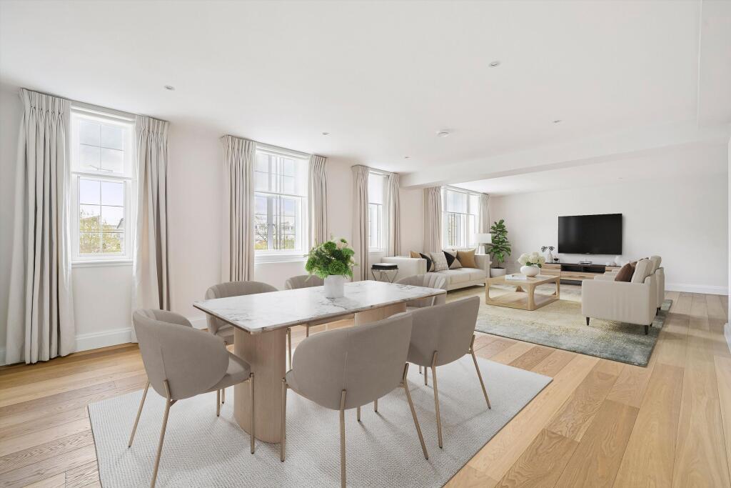 3 bed 1st Floor Flat for rent in Chelsea. From Knight Frank - Lettings - Knightsbridge