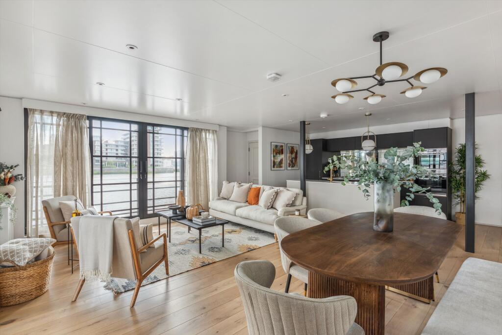 2 bed House Boat for rent in London. From Knight Frank - Lettings - Knightsbridge