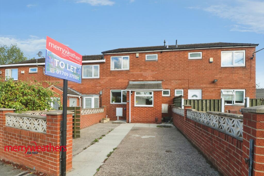 3 bed Mid Terraced House for rent in Greasbrough. From Merryweathers - Rotherham