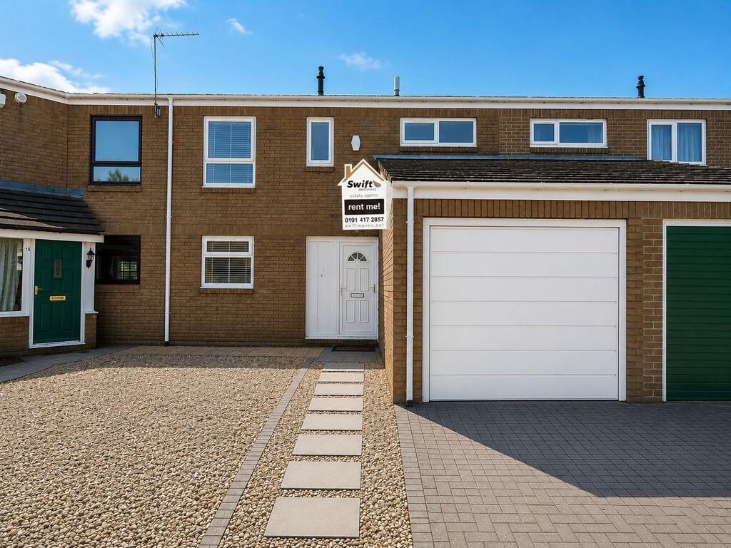 3 bed Mid Terraced House for rent in Washington. From Swift Moves - Washington 3 bed Mid Terraced House for rent in Washington. From Swift Moves - Washington