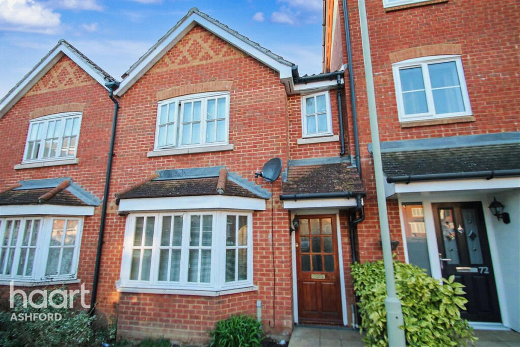 3 bed Mid Terraced House for rent in Ashford. From haart - Ashford