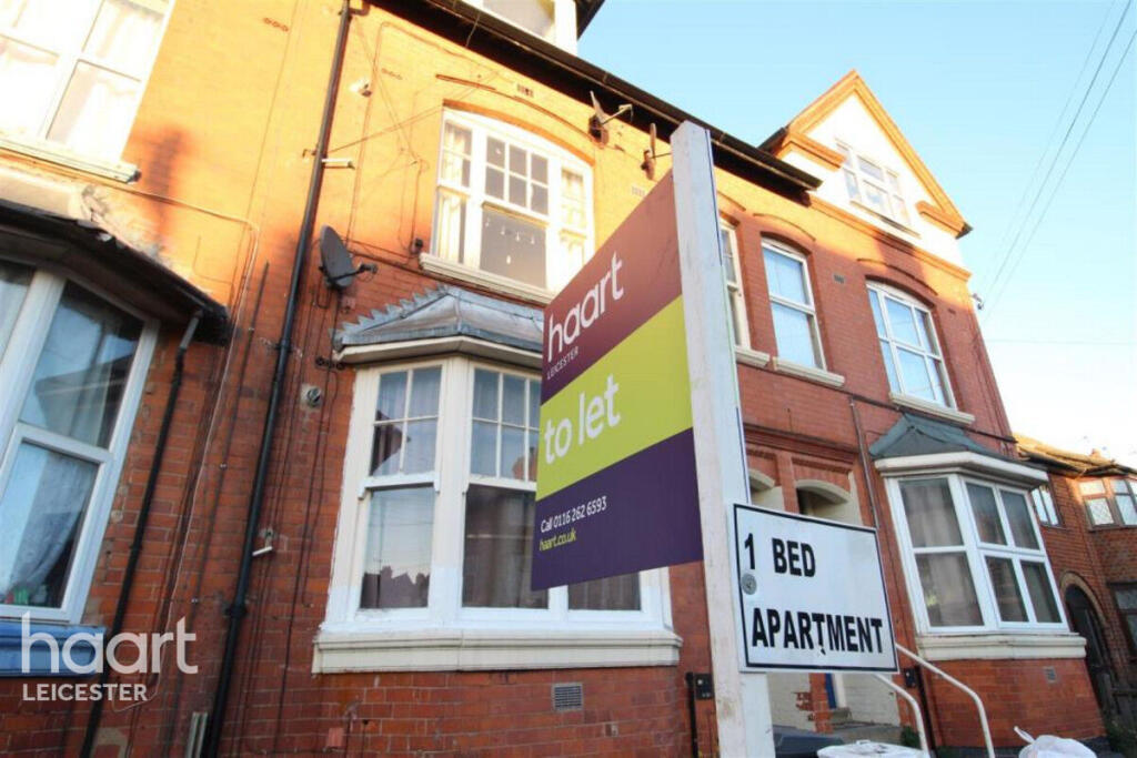 1 bed 1st Floor Flat for rent in Leicester. From haart - Leicester