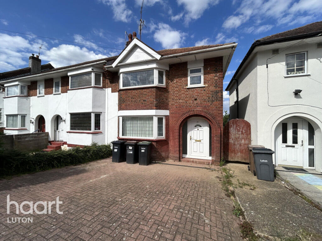 3 bed End of Terrace for rent in Luton. From haart - Luton