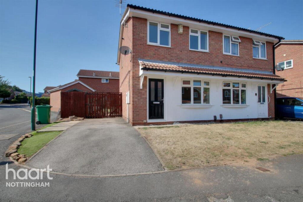 2 bed Semi Detached for rent in Bestwood Village. From haart - Nottingham
