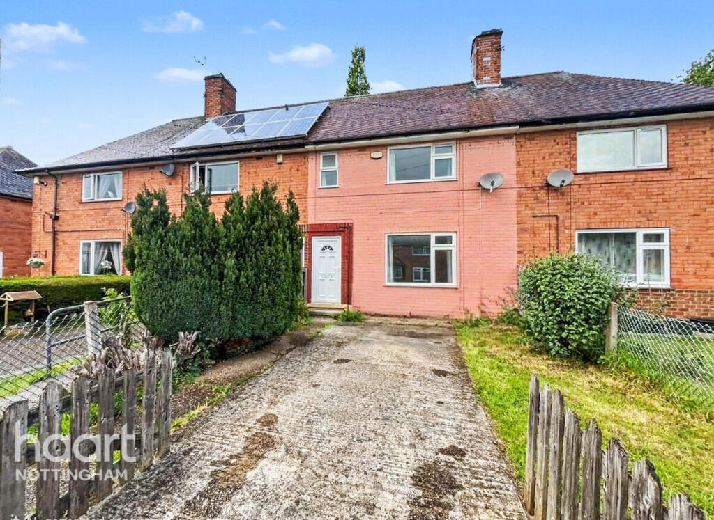 3 bed Mid Terraced House for rent in Strelley. From haart - Nottingham