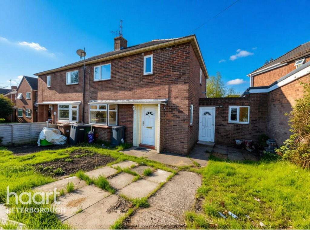 3 bed Semi Detached for rent in Peterborough. From haart - Peterborough