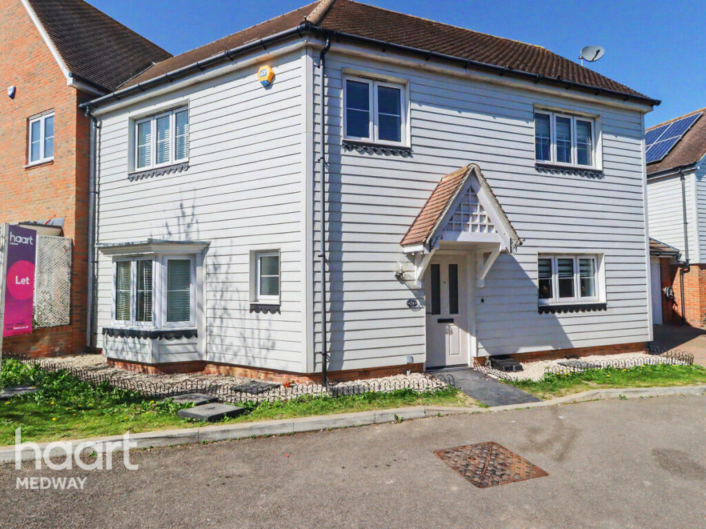 3 bed Link detached for rent in Rochester. From haart - Strood