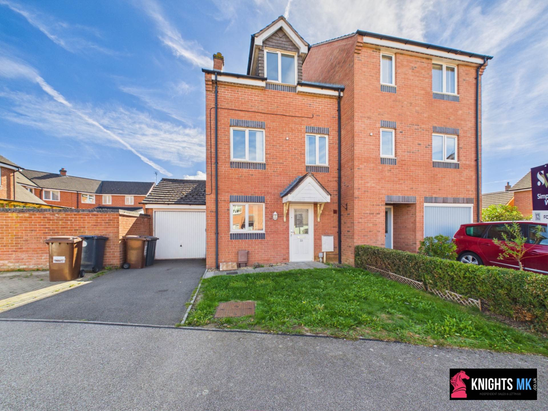 3 bed Semi Detached for rent in Corby. From Knights Lettings & Property Sales - Milton Keynes