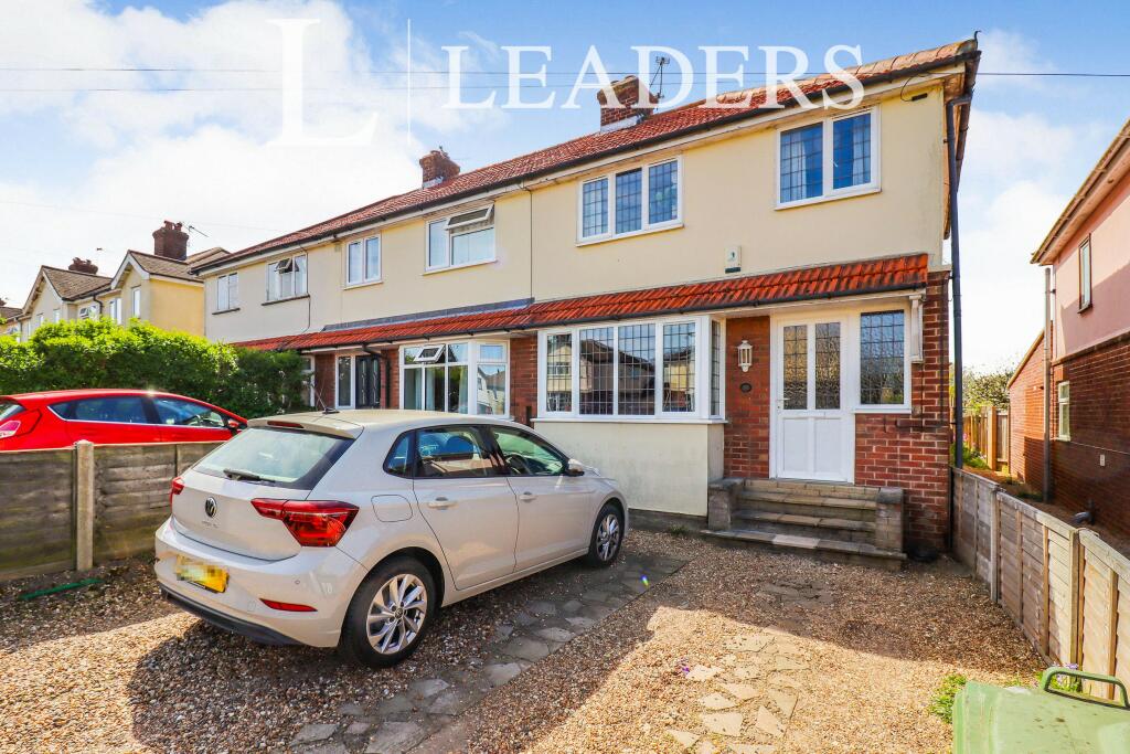 3 bed Semi-Detached House for rent in Norwich. From Leaders - Norwich Lettings