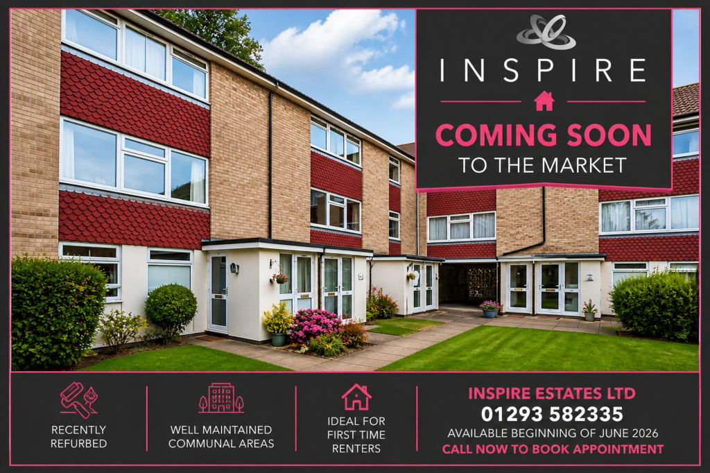 1 bed Apartment for rent in Mannings Heath. From Inspire Estates