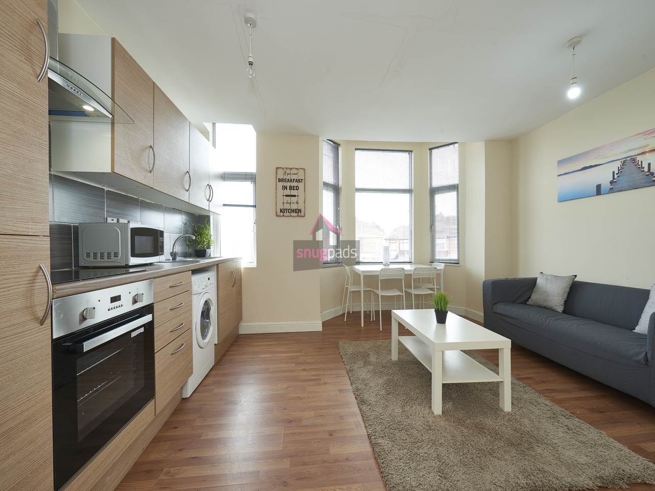 2 bed 1st Floor Flat for rent in Salford. From SnugPads - Manchester