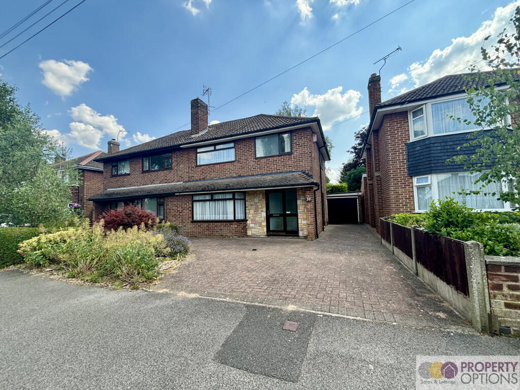 3 bed Semi Detached for rent in Mackworth. From Property Options Sales & Lettings - Derby 3 bed Semi Detached for rent in Mackworth. From Property Options Sales & Lettings - Derby