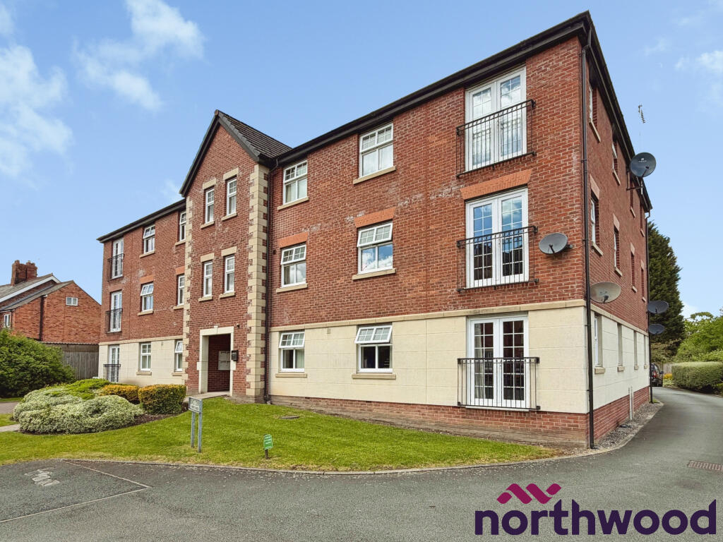 2 bed 1st Floor Flat for rent in Middlewich. From Northwood - Sandbach