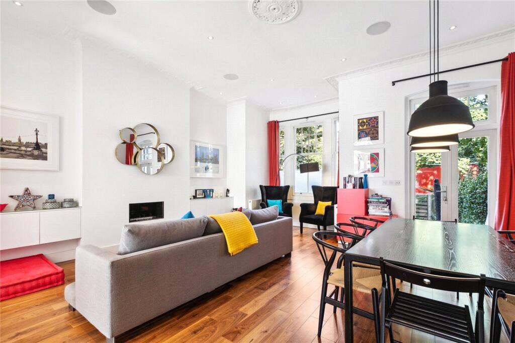 5 bed Mid Terraced House for rent in Battersea. From Rampton Baseley - Northcote Road