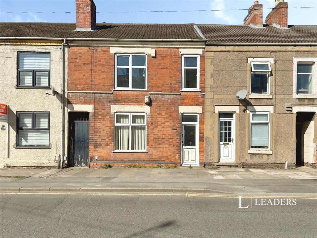 1 bed Mid Terraced House for rent in Hugglescote. From Leaders Sales - Loughborough