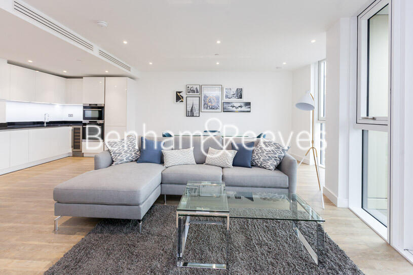 3 bed Apartment for rent in Clapham. From Benham & Reeves- Nine Elms - Nine Elms